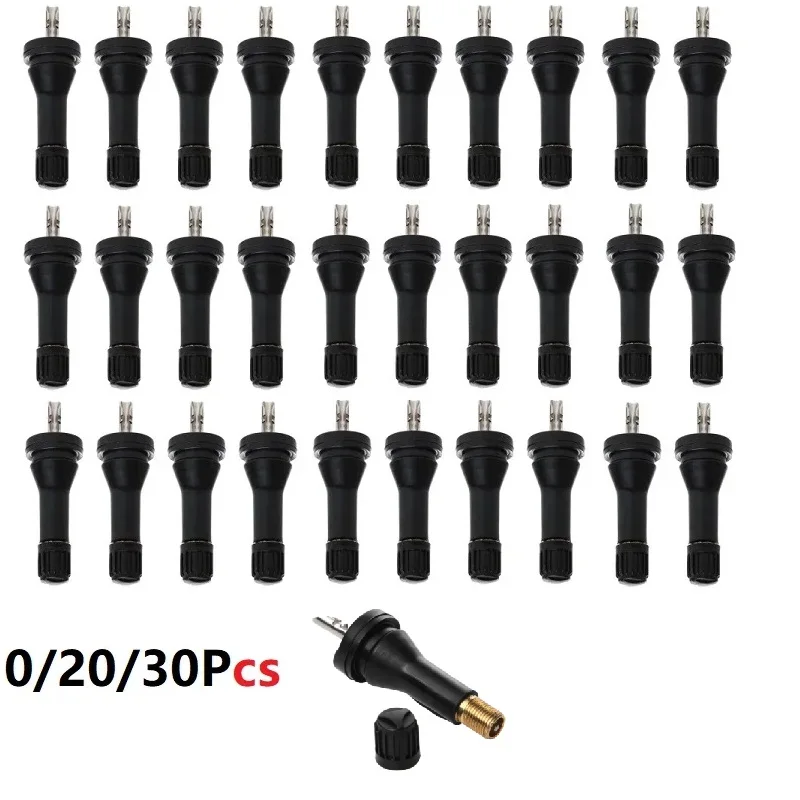10/20/30Pcs For Nissan Qashqai Sylphy Teana X-Trail Tyre Pressure Rubber TPMS Stem Repair Kit Sensor Valve Tire Accessories