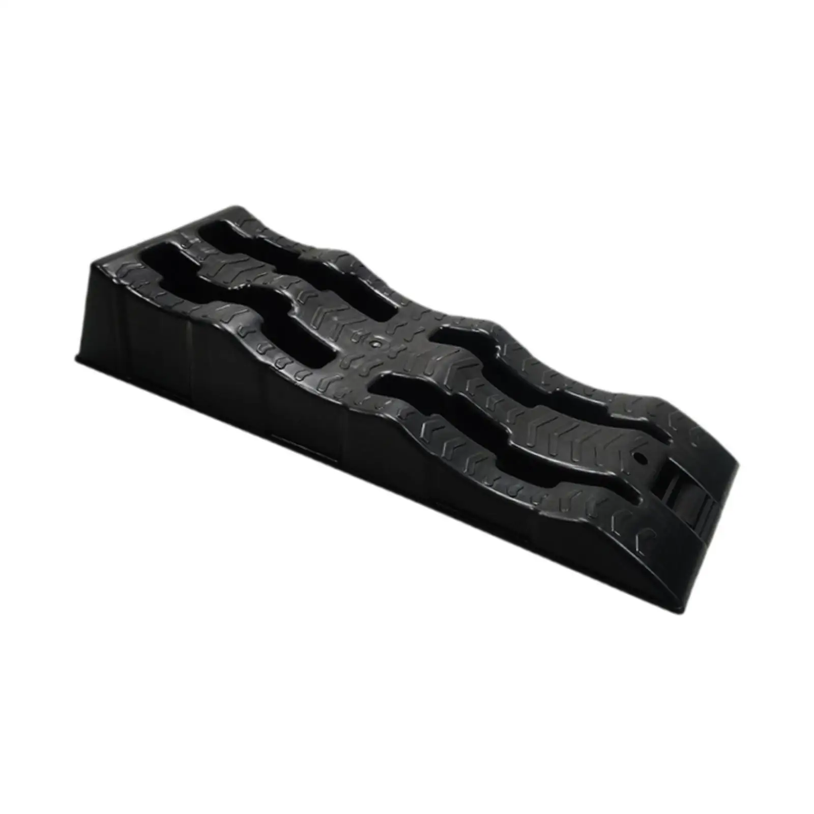 

RV Trailer Leveling Block Curved Wheel Stabilizer Three Lifting Levels Rubber Parking Device for Cars Suvs