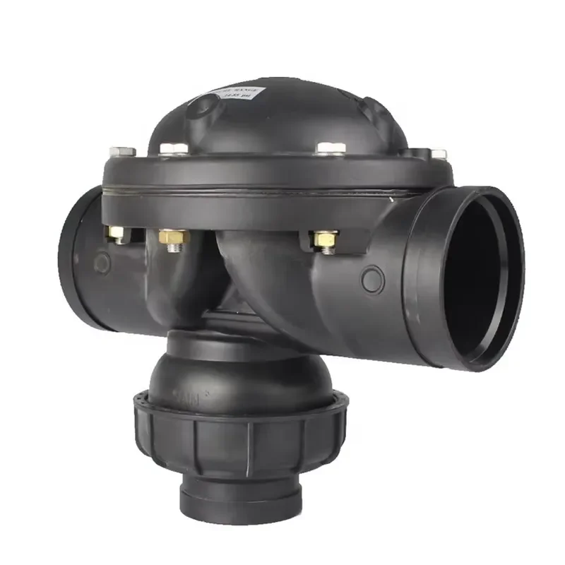 4'' Durable Two-Way Three-Way Valve for Agricultural Irrigation Filtration Systems