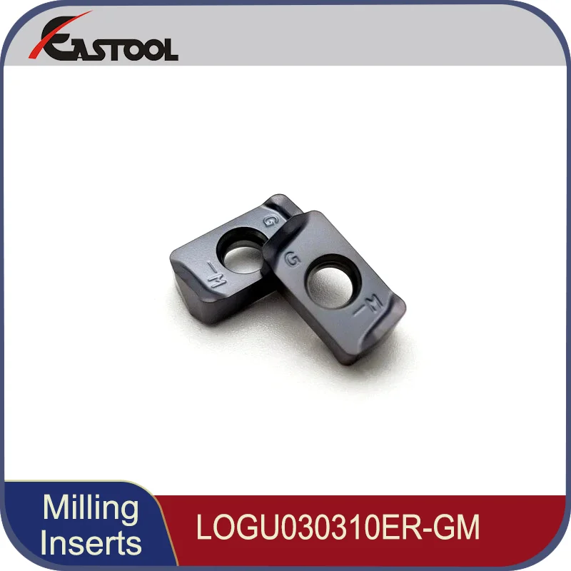 

High Feed Milling CNC Cutting Tool LOGU030310ER-GM Lathe Milling Inserts High Quality Cutters