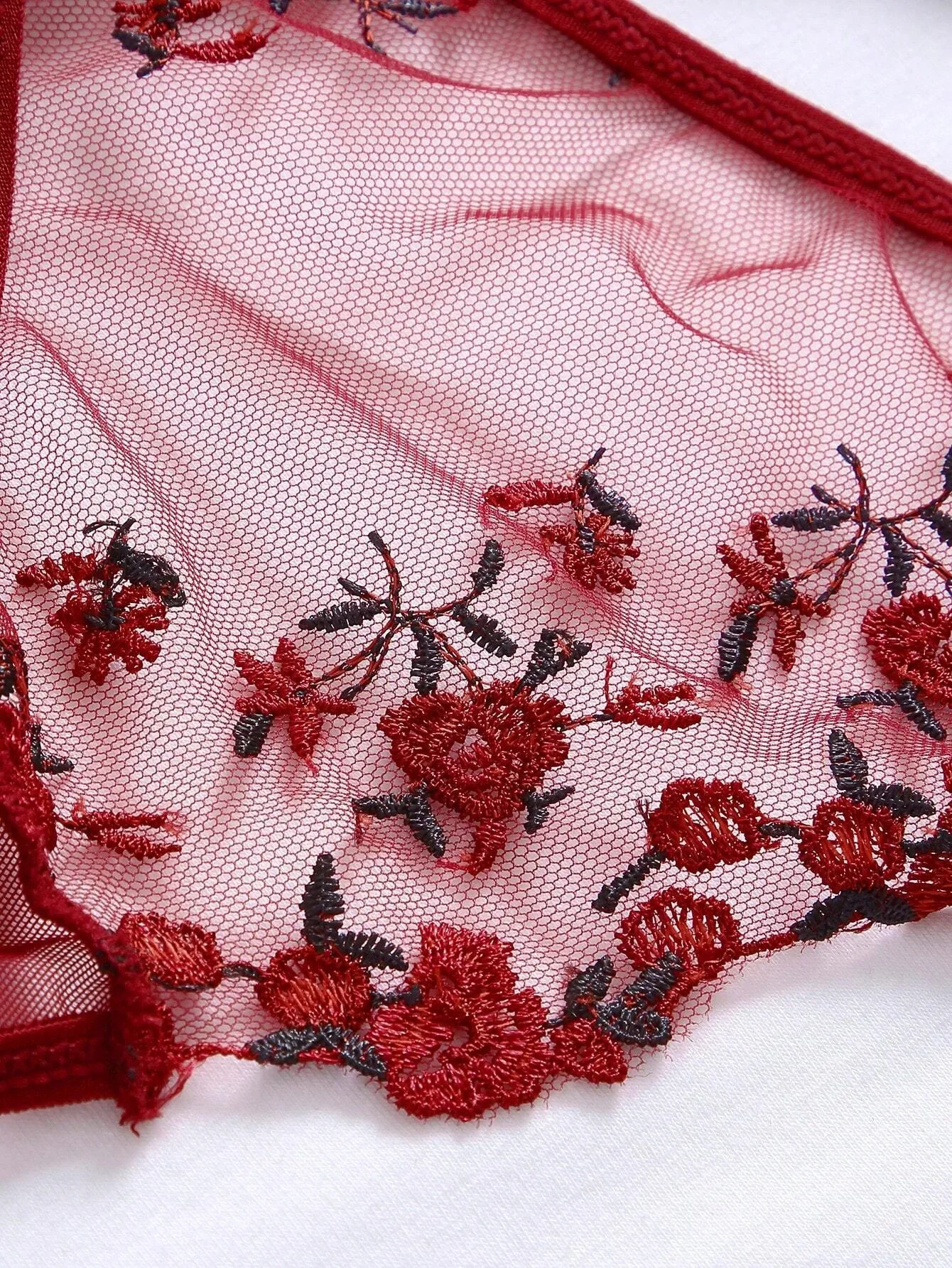 Новый прозрачный кружевной бюстгальтер, женский прозрачный соблазнительный экзотический комплект сексуального нижнего белья, женские бюстгальтеры с цветочной вышивкой, комплекты нижнего белья с эффектом пуш-ап