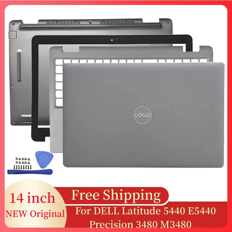 Imagem -01 - Laptop Tampa Traseira para Dell Latitude 5540 E5540 Precision 3580 M3580 Front Frame Palmrest Bottom Acessórios Notebook Lcd Case laptop tampa traseira para dell latitude 5540 e5540 precision 3580 m3580 front frame palmrest bottom acessorios notebook lcd case 01