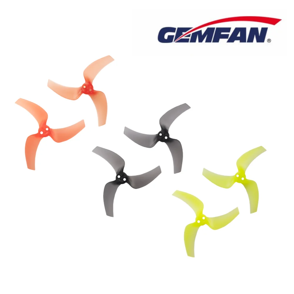 Gemfan 3.2 pouces accessoires pour DJI avata 2 3032-3 hélice 2mm trou RC Drones bricolage Multirotor FPV pièces 6 paires/12 pièces