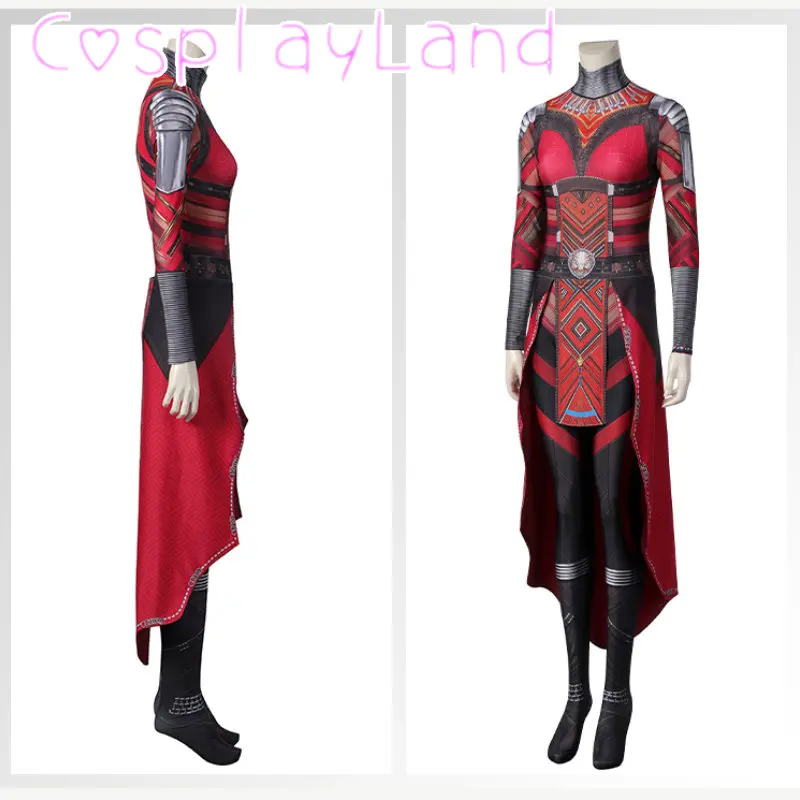 Wakanda Forever Dora Milaje Aneka Nakia Ayo Cosplay Costume Suit Woman Jumpsuit Halloween Superhero Costume Bodysuit