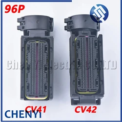 96 Pin/Way EDC17 EDC17CV41 EDC17CV42 Engine Computer Board Connector ECU Plug 1928405316 1928405312 1928405384 With Pins