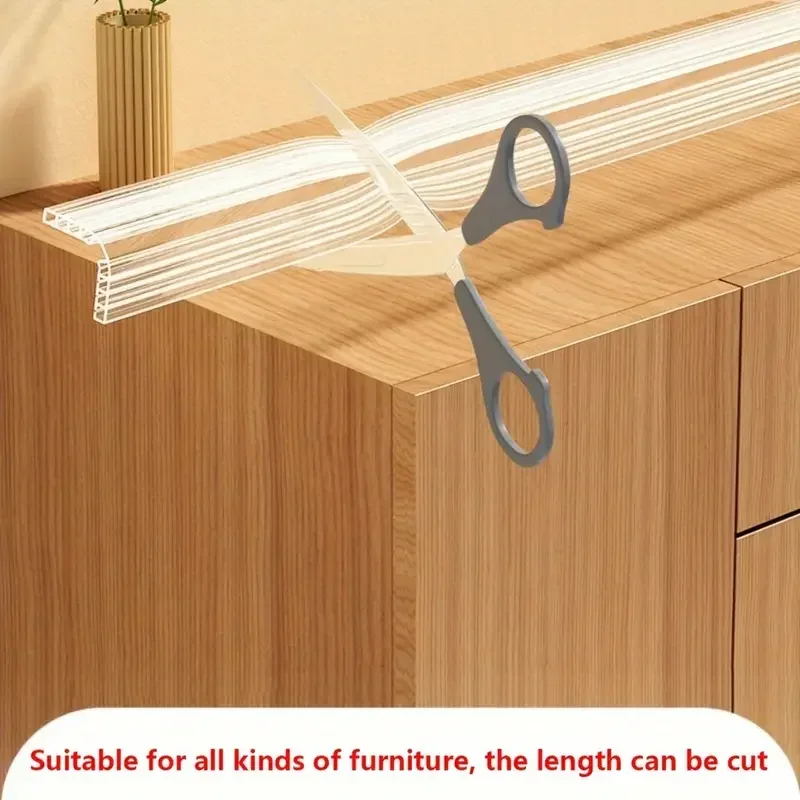 Edge Protector Strip Corner Protectors with Pre-Taped Strong Adhesive To Shield Sharp Corners of Cabinets Tables & Drawers