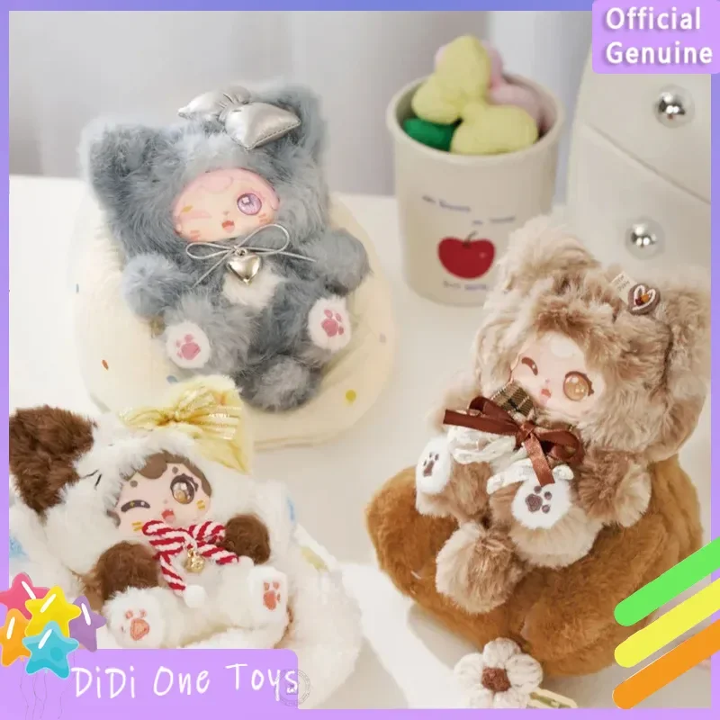 

New Poka x Lucky Deernai Fluffy Collection Series Blind Box Cute Vinyl Doll Ornament Decor Birthday Girl Gift Toy Pendant