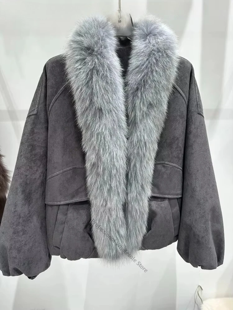 Woman Winter Coats Warm Women's Thick Winter Down Jacket with Fur Windproof Outerwear for Commuting Travel and Office Wear