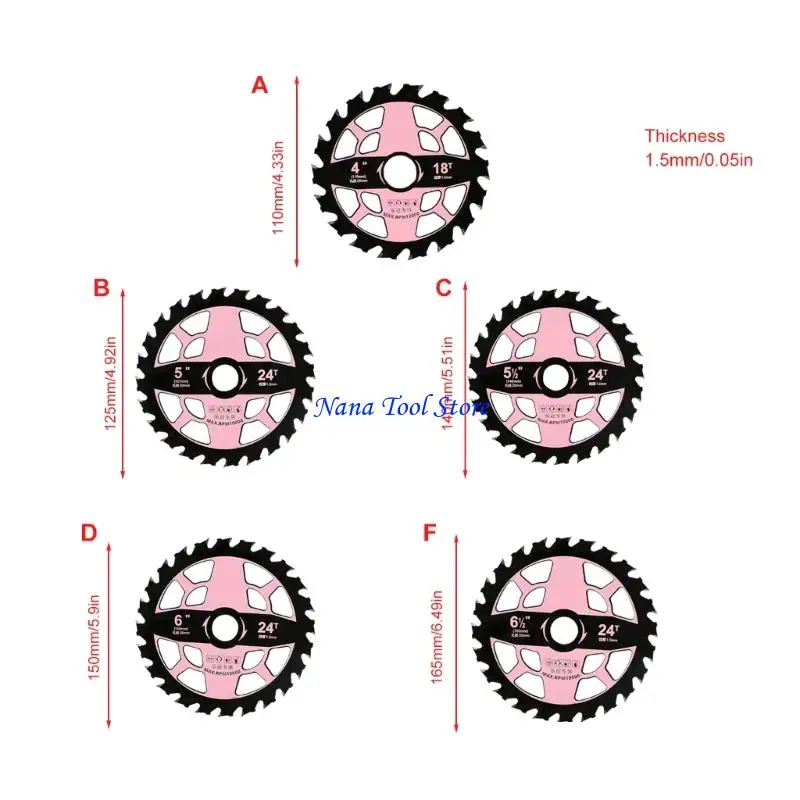 31GJ Energy Efficient Thin Alloy Cutter Blade Reduces Power Consumption By 30% For Extended Woodworking Carpentry Application