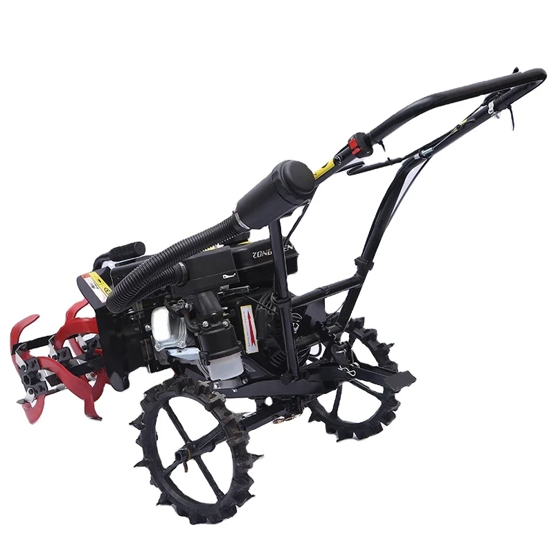 Chinese Factory Manufactures Miniature Orchard Farm Rotatable Scarifier Ditching Machine Small Four Stroke Cultivator