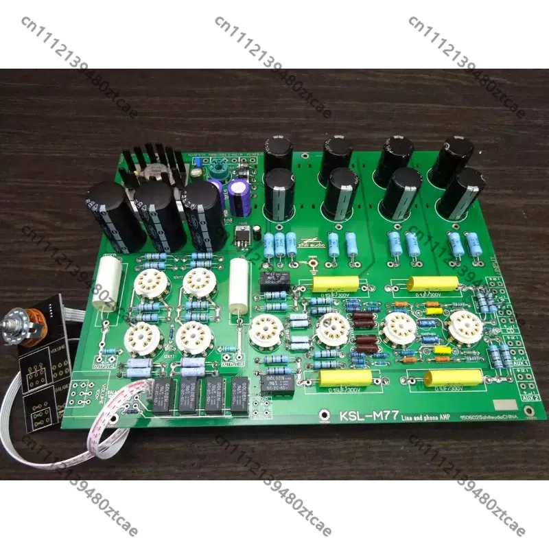Hifi Tube Preamp Bare Circuit Board DIY Component Set Support Record Player Phono Stage Upgrade Parts