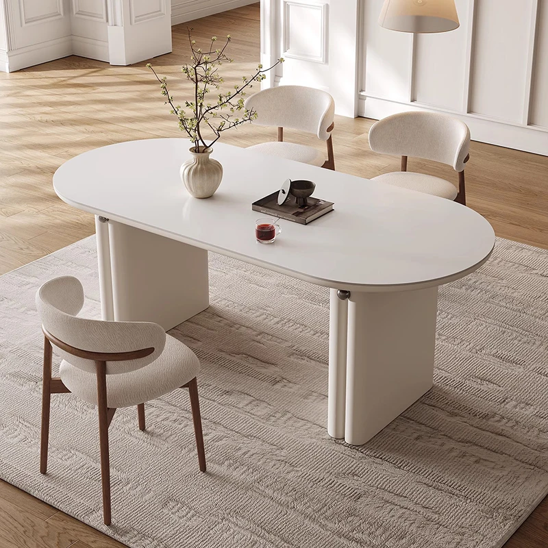 

Mobile Coffee Dining Table Kitchen Restaurant Study Nordic Luxury Gaming Dining Table Living Room Muebles Commercial Furniture
