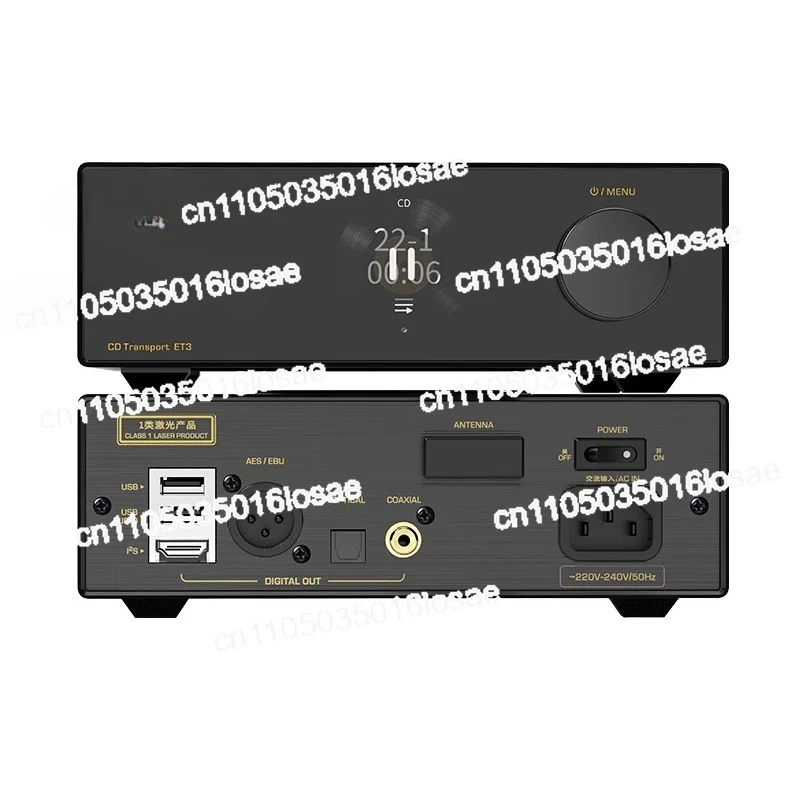 ET3 HIFI CD Transport Player Full-Featured Digital Turntable Bluetooth 5.0 MOQ-CD MQA Full Decoder