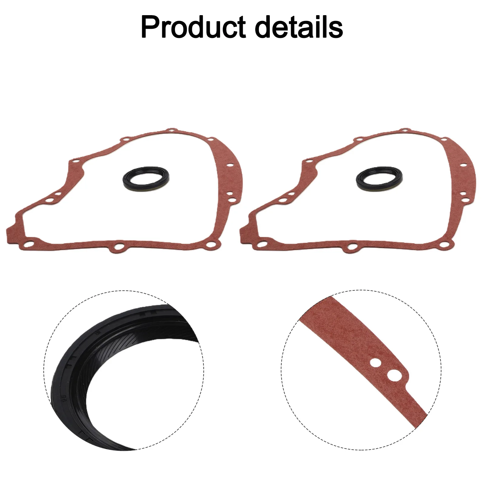 Yard, Garden Outdoor Living  2Pcs Crankcase Gasket & Seal Fits Some For TORO Engines Replaces 594195 & 795387 Power Tool Parts