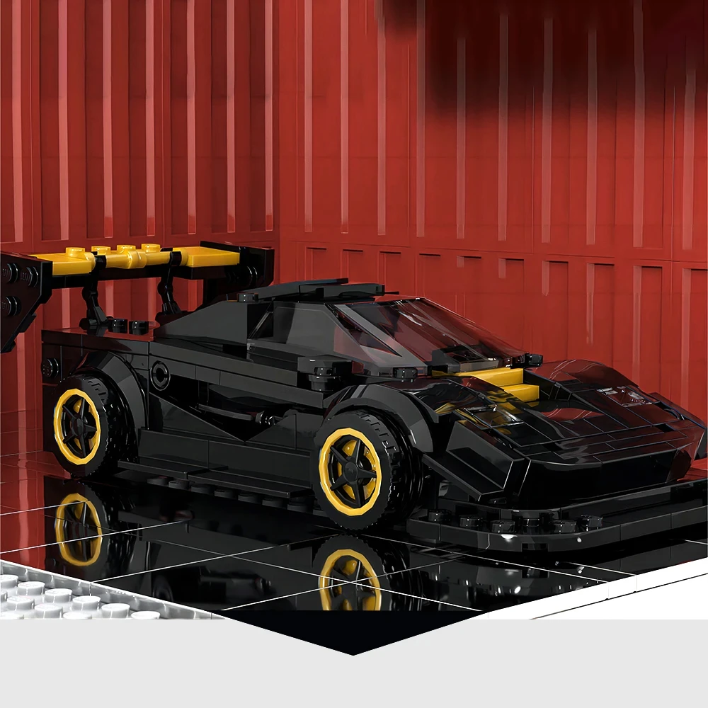 

310PCS MOC Speed Champion Brand Racing City Sports Car Model Technology Car Building Blocks Creative DIY Children's Toy Gift