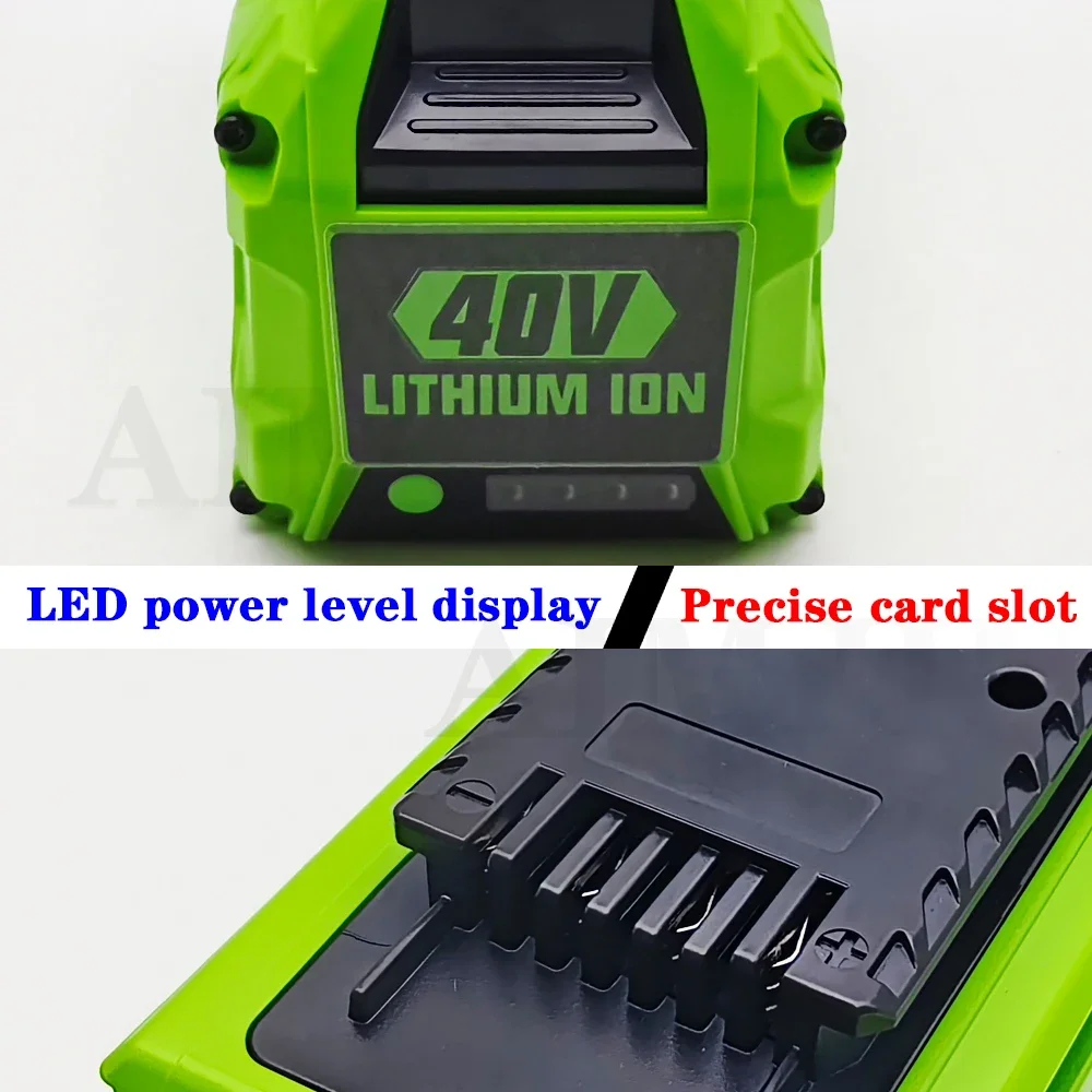 Batteries 6.0Ah G-MAX Li-ion Battery Manufacturer Replacement Battery for Lawn Mower Power Tools For Greenworks 40V