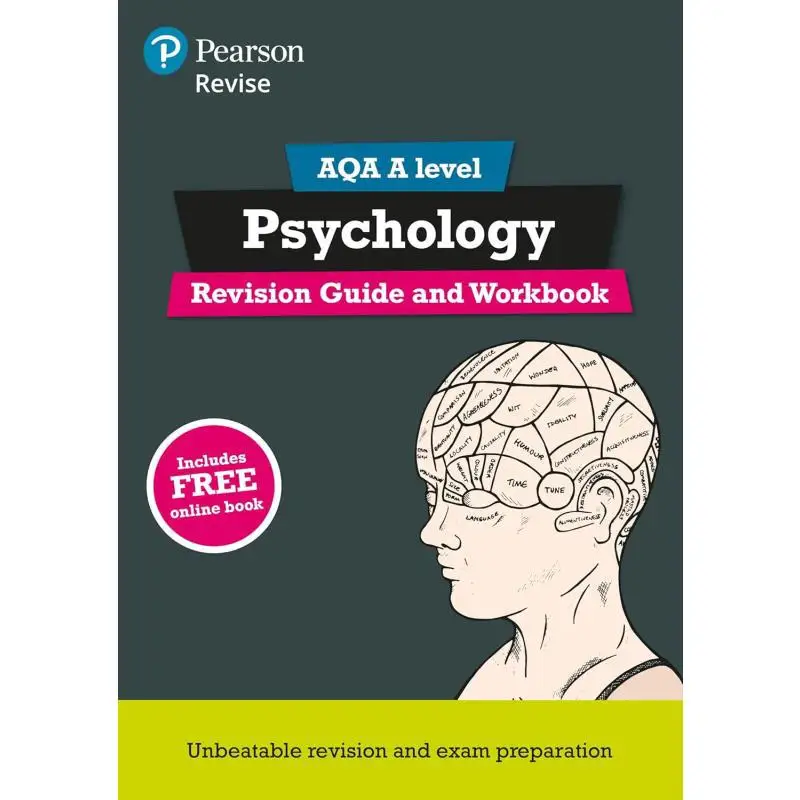 

Pearson REVISE AQA A Level Psychology Revision Guide And Workbook Inc Online Edition 2025 и 2026 Examiny 9781292111216
