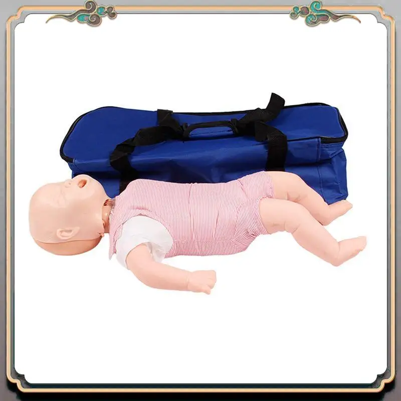 A46M-Baby Prevenção de asfixia e simulador de CPRs Conjunto de manequim de treinamento de bloqueio de vias aéreas infantil para fornecedores de carrinhos infantis