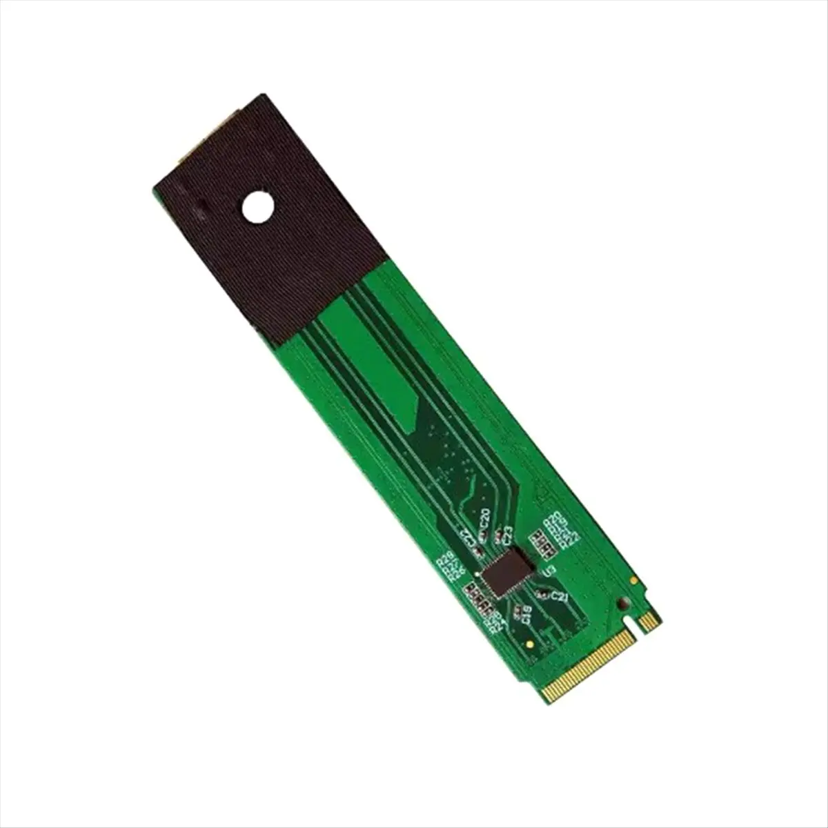 Stable- NVMe M.2 to Oculink SFF Riser Adapter with for Redriver Signal Amplifier Mini PC Laptop to External Conveter