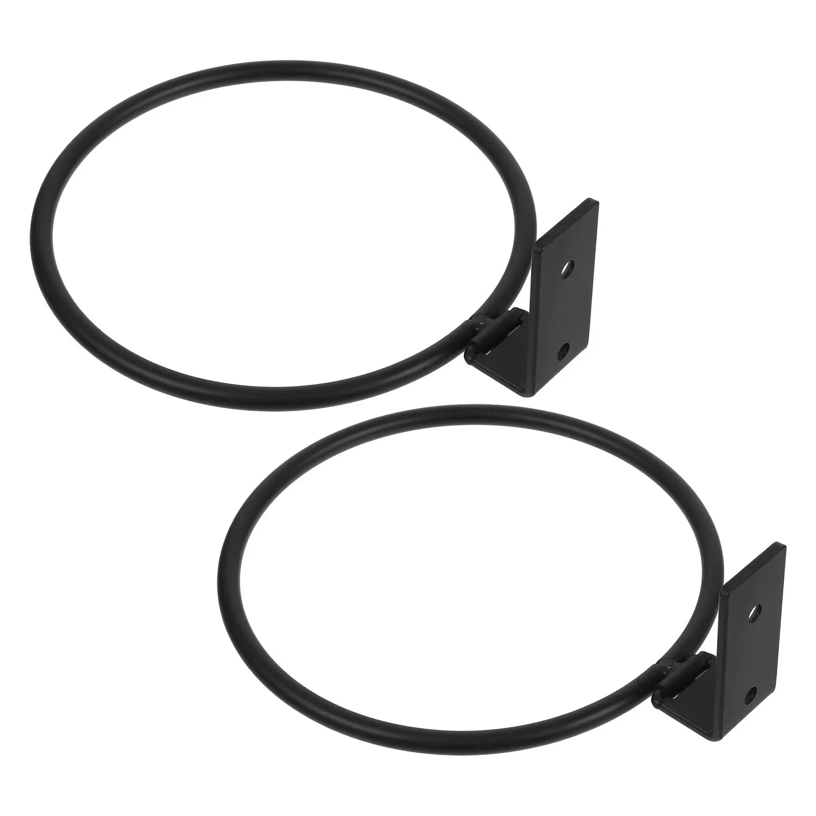 

2Pcs Foldable Wall Mounted Pet Bowl Rack Metal Raised Feeder Elevated Dog Cat Feeding Station Slow Feed Water Bowls