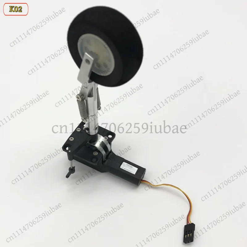 Single Wheel Retractable Nose Landing Gear for RC Airplanes and Jets
