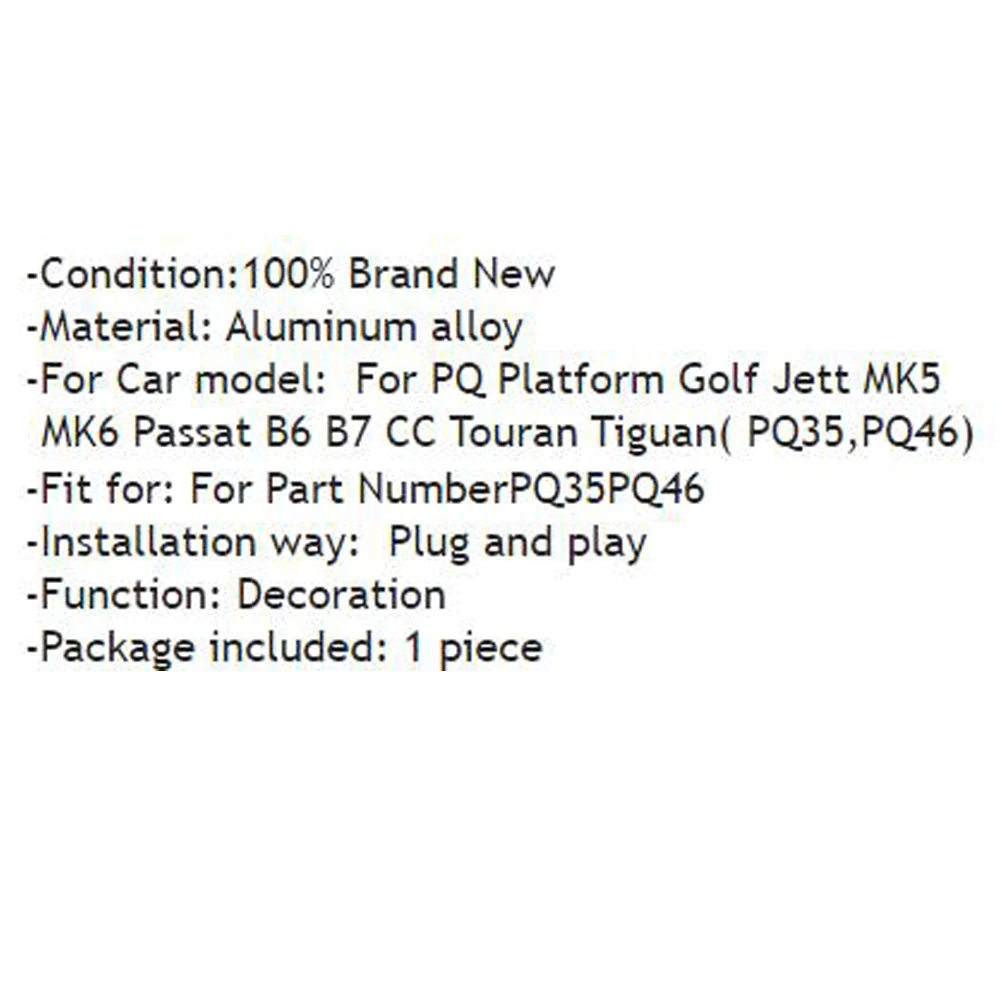 Aluminum Car Interior Headlight Switch Decoration Trim Ring Sticker For VW Golf MK4 for Passat B5 Polo image 2