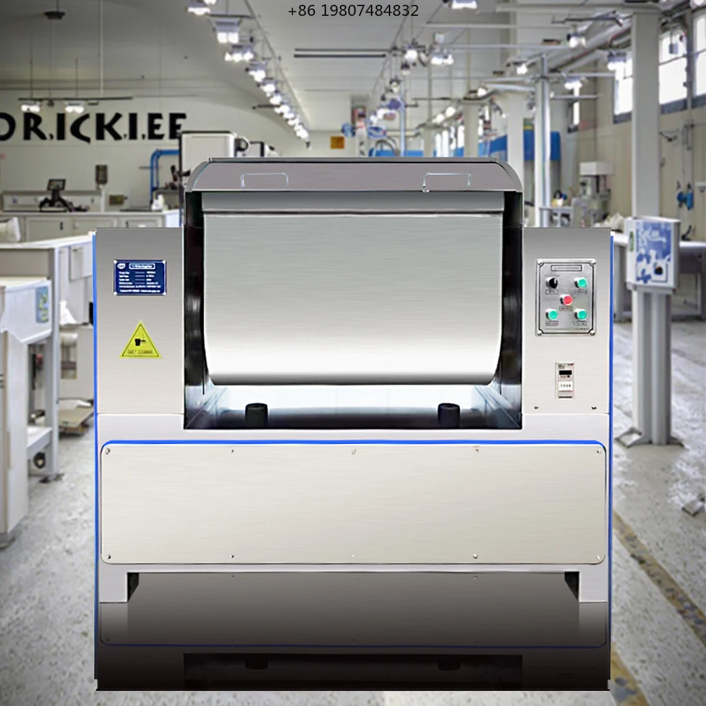 Commercial Fully Automatic Dough Mixer 50 100 200 kg Thickened Stainless Steel Flour Kneader