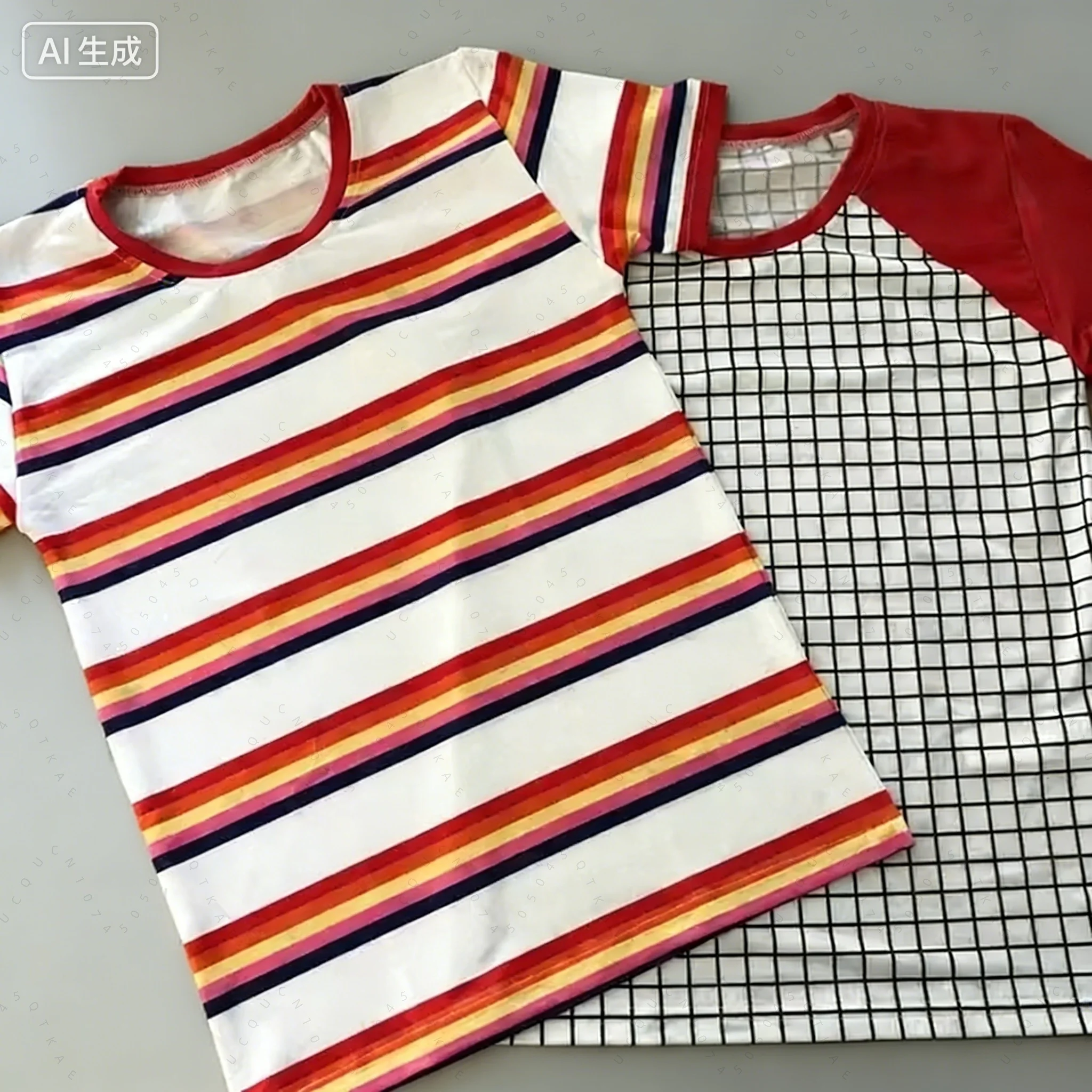 Herren- und Damen-T-Shirt im Max Mayfield-Stil, gestreift, Cosplay-Kostüm, Freizeithemd, inspiriert von TV-Charakteren, Fan-Kleidung, Strand-T-Shirts