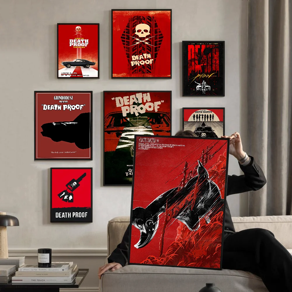 

Film D-Death P-Proof Poster Good Quality Prints And Posters Vintage Room Bar Cafe Decor Home Decor