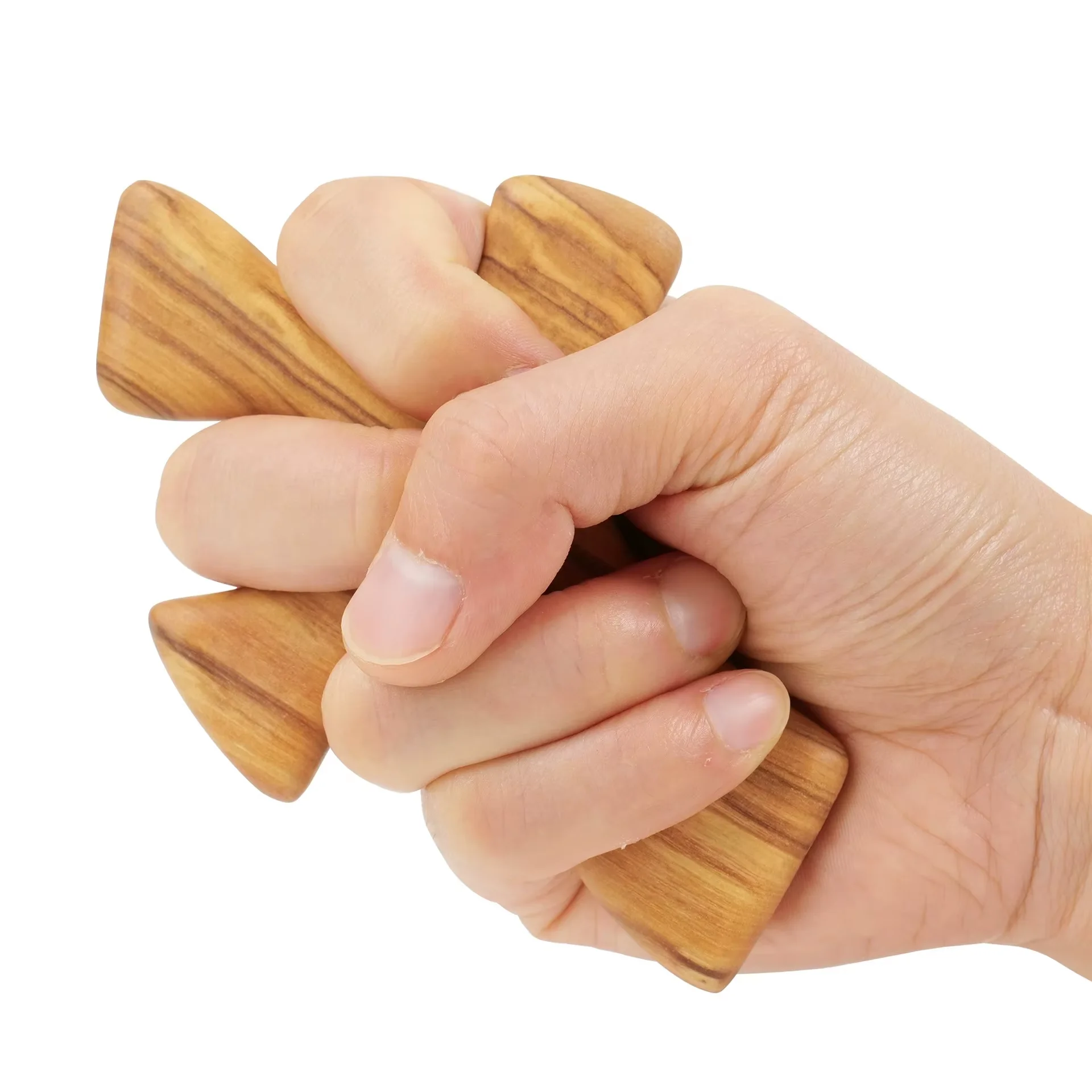 Wood Handheld Wood Cross Healing Cross Olive Wood 5'' Fits in the Hand for Praying Wooden Cross Fingertip Stress Relief Gifts