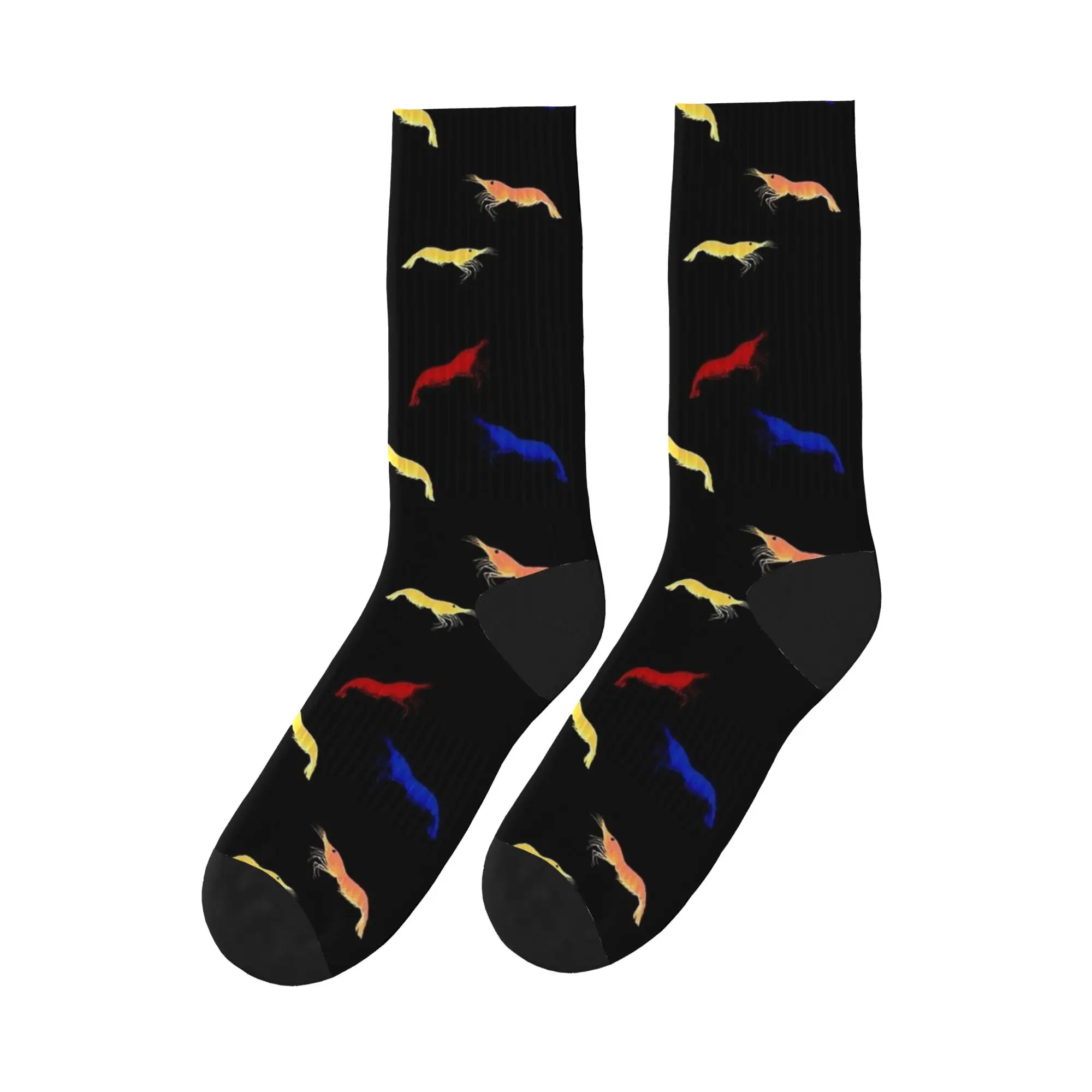Cherry Shrimp Neocaridina Breeders Aquarium Fish Keepers Stockings Men Socks Casual Socks Winter Running  Anti Slip Design Socks