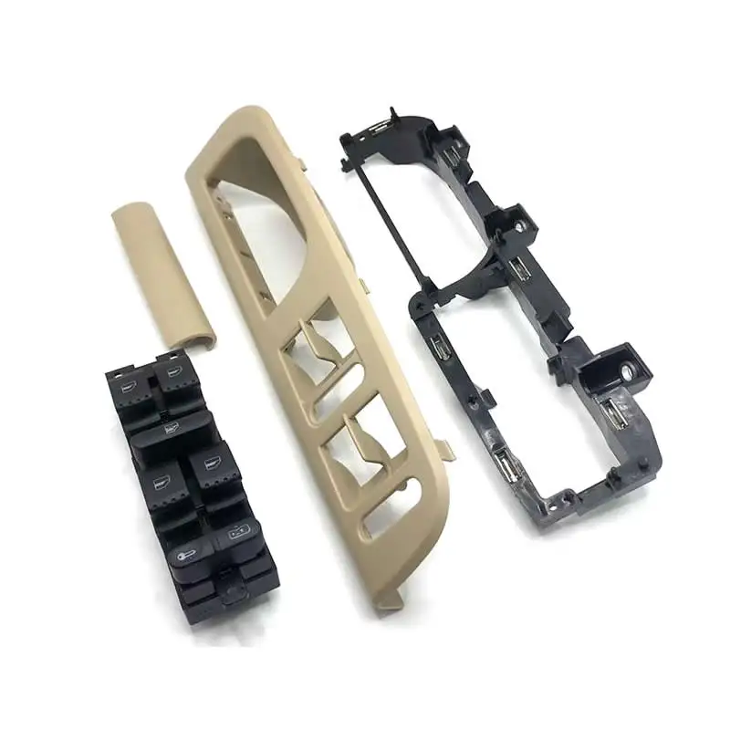 Door Pull Grab Handle HANDLE INSIDE DOOR PANEL HANDLES Window Master Control Switch Panel For VW golf 4 MK4 1998-2004 Driver’s w