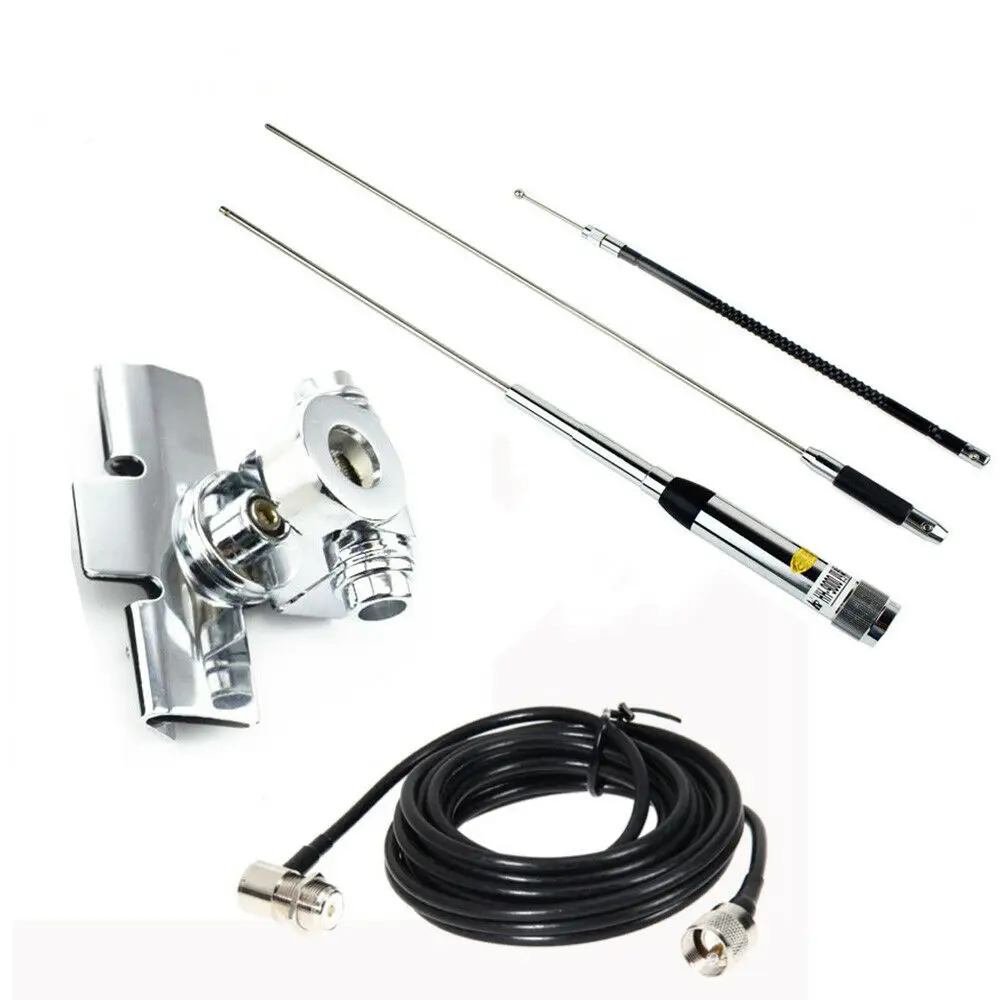 HH-9000 Mobile Antenna Quad Band car antenna 29.6/50.5/144/435MHz for TYT TH-9800 QYT KT7900D KT8900 Radio