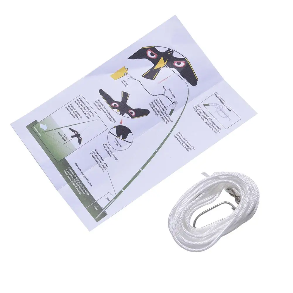 Bird Scarer Emulation Flying Hawk Drive Bird Kite For Garden Scarecrow Yard Farm Home Breeze Bird Garden Farm Scarecrow