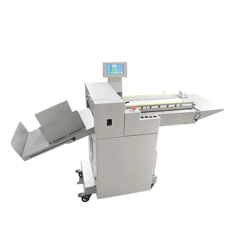 YH370S High Speed Automatic Paper Creasing Folding Machine A4 A3 Cross Make Booklet for Office And Business Use