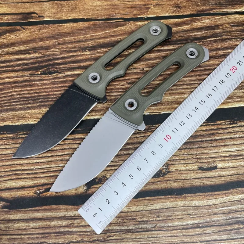 

Portable Outdoor Small Straight Knife Camping Outdoor Pocket Knife Hunting Survival Tactical Knives EDC Tools with K Sheath