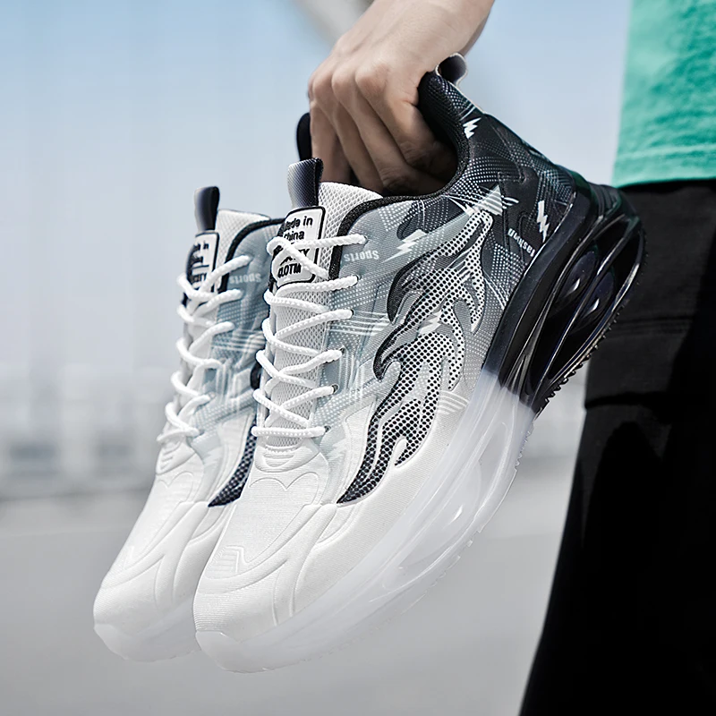 

Мужские повседневные кроссовки высокого качества, уличные дышащие кроссовки, амортизирующая нескользящая спортивная обувь, спортивная тренировочная обувь