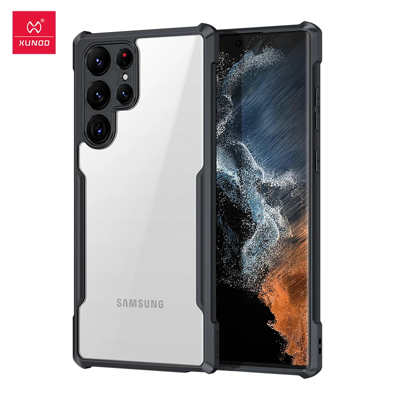 Xundd Hülle für Samsung Galaxy S24 S25 S26 Ultra, für S25 S23 Plus S21 Ultra FE, Airbag-Stoßschutz, PC&TPU Rückseite, transparente Abdeckung – Detail 15