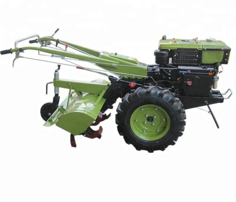 

For popular top quality 10-22HP two wheel hand walking tractor with rotary tiller Farm