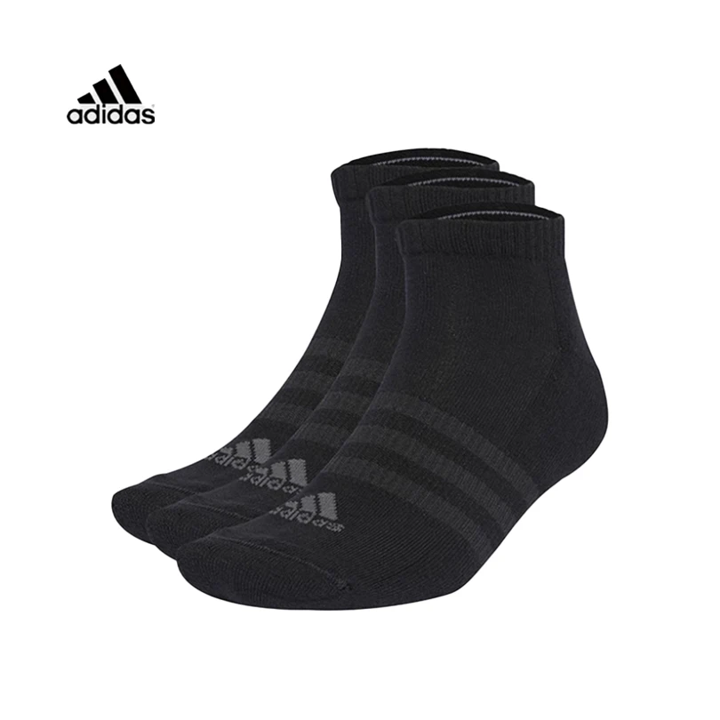adidas Unisex Youth & Adult Socks - Breathable Comfort Athletic Socks for Running & Training (3 Pairs) IA3944