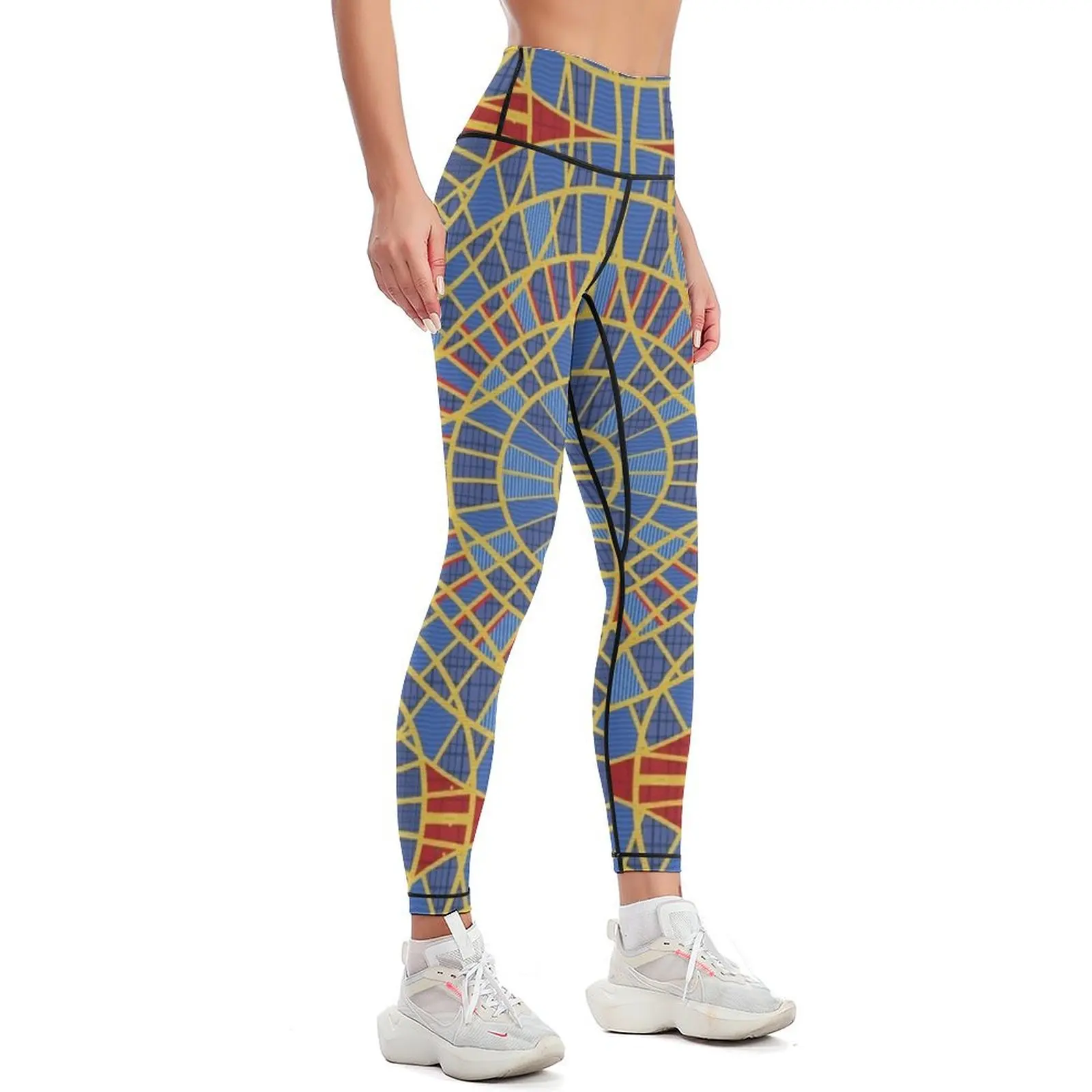 DragonCon Marriott carpet: with details Leggings Fitness woman Golf wear Womens Leggings