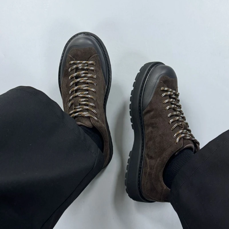2026 Meistverkaufte Herren-Wanderschuhe Rutschfeste Trekking-Schuhe für Männer Strapazierfähige Kletterschuhe für Herren Große Größe 46 Herrenschuhe für Bergsteiger