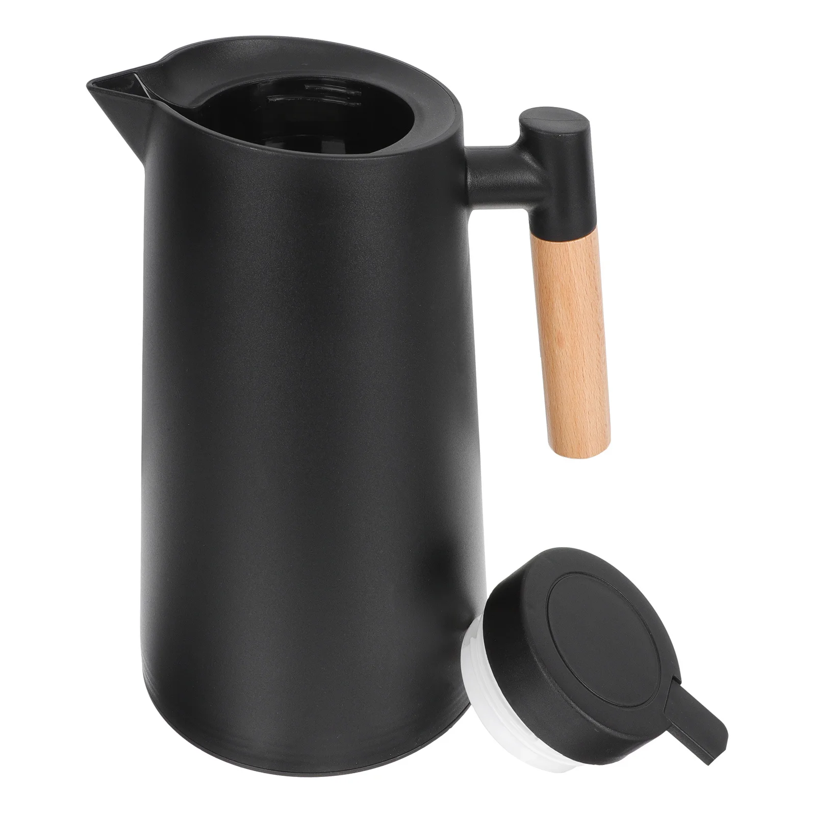 

Thermal Kettle 2L Insulated Coffee Carafe Portable Hot Water Bottle For Home Office Nordic Style Glass Liner