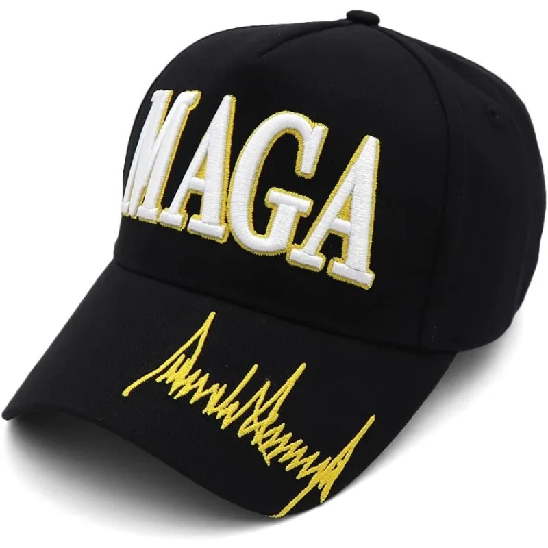 Trump Hat 2024 MAGA Hat Make America Great Again Eslogan de Donald Trump con gorra con bandera de EE. UU., mercancía Trump, regalo para mujeres y hombres