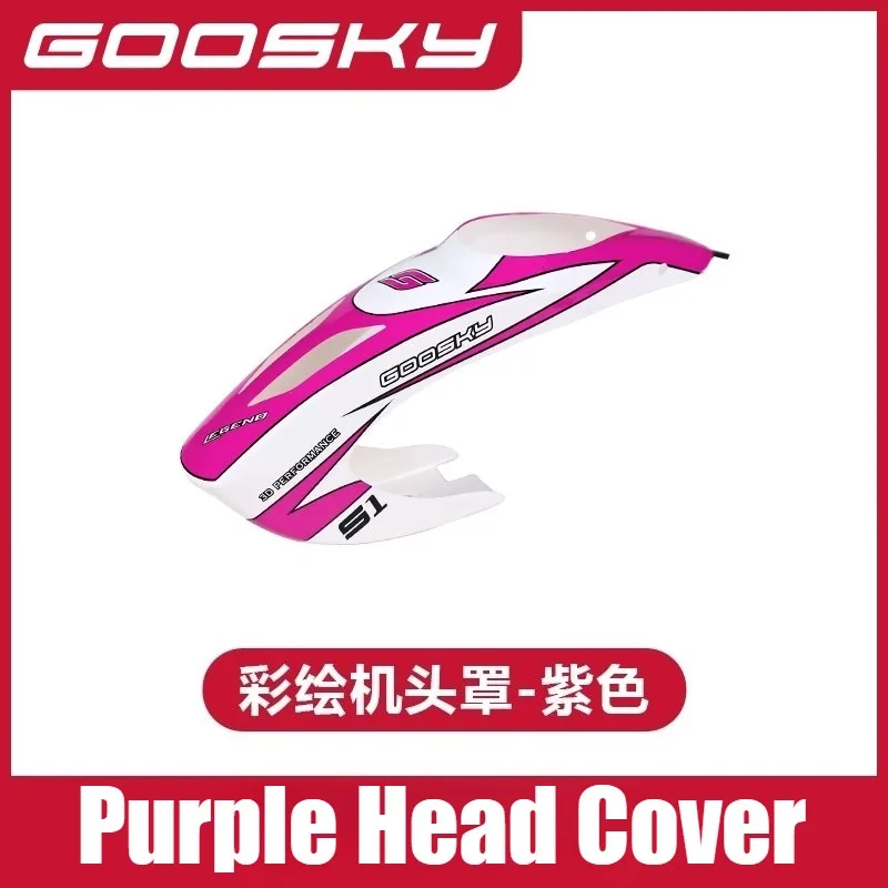 GOOSKY S1Max RC Helicopter Model Aircraft Parts Collection Exterior Accessories Head Cover  Main Paddle Vertical Wing Tripod