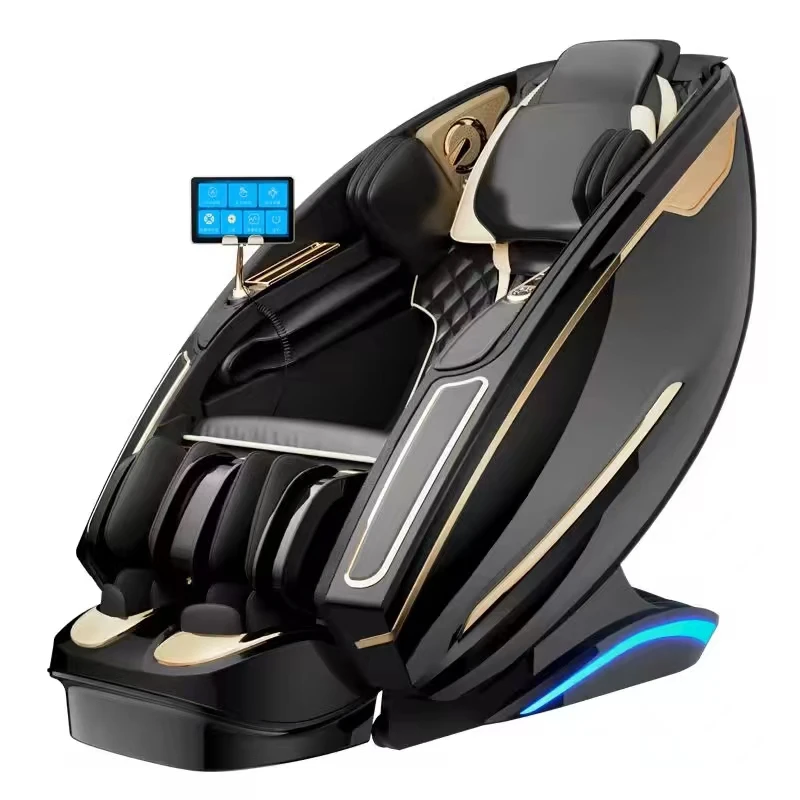 

C121 Luxury 4D Shiatsu Foot Massage Chair Zero Gravity Airbag High-End Hot Sale Best Electrical Product Factory Body PU Leather