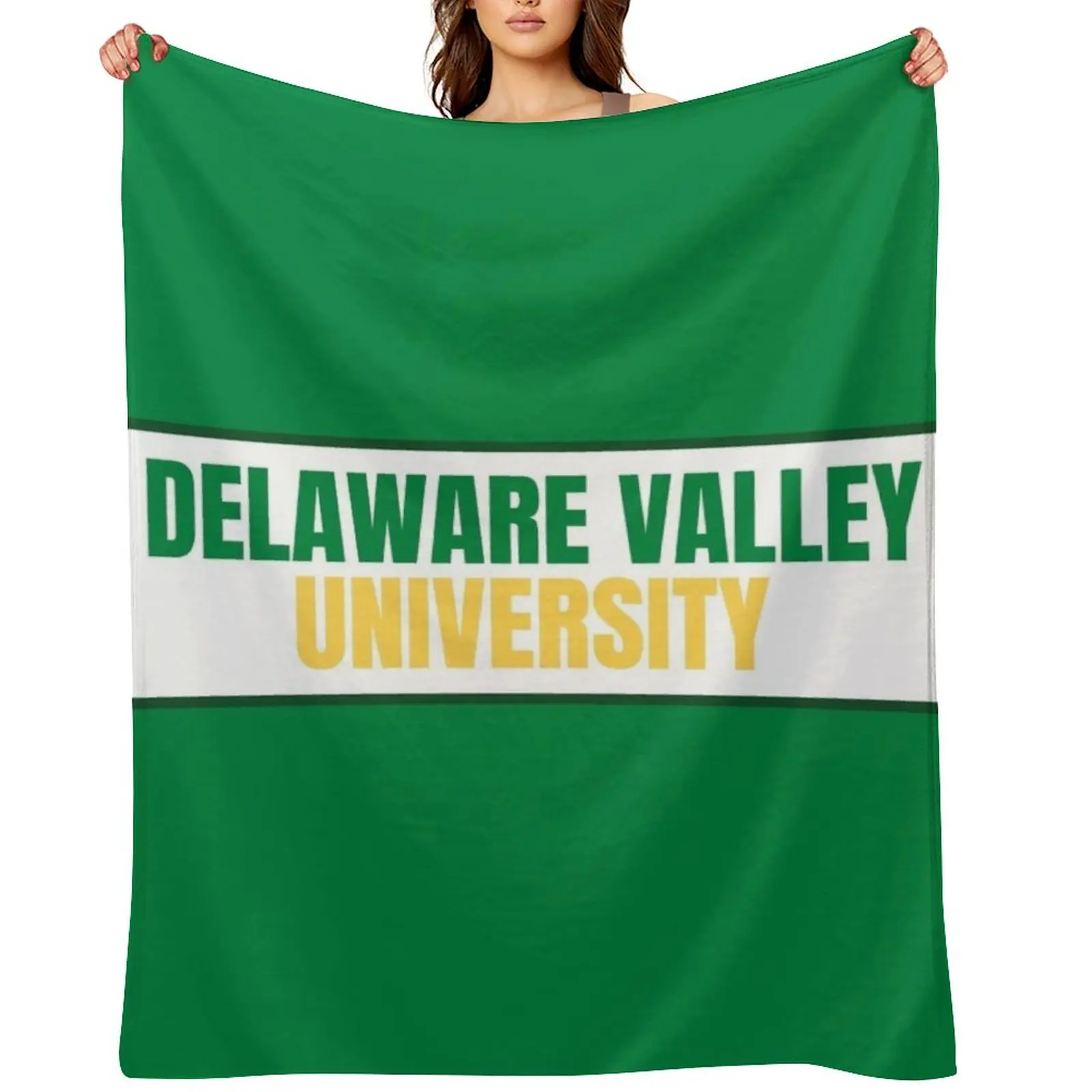 

Delaware Valley University Throw Blanket Thin warm winter Flannels Hairy Blankets