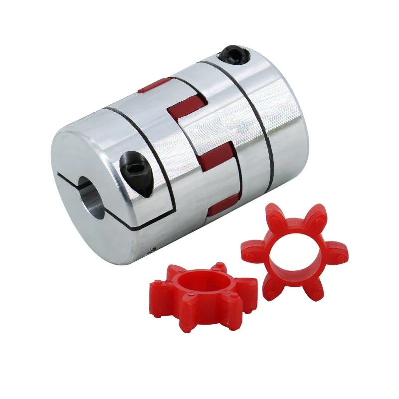 Coupleurs Prune en Alliage d'Aluminium, Vis à Bride, Machine à Commande Numérique, Moteur de Tour, Joint Rigide à Coussin