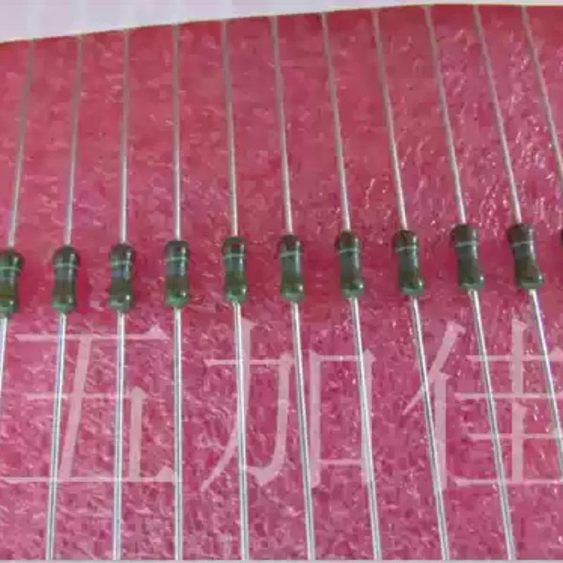 10-100pcs imported SMA0207 2871F 2.87K 1/4W 0.6W 1% imported metal film resistor