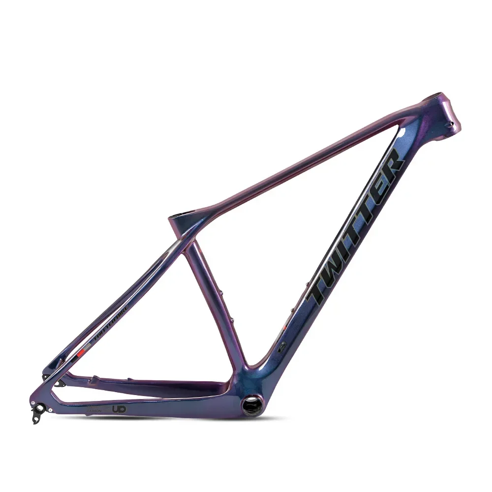 TWITTER PREDATORpro 27.5/29*15/17/19/21cm XC Class Carbon Fiber Mountain Bike Frame Inner cable barrel drawer version 12*148mm